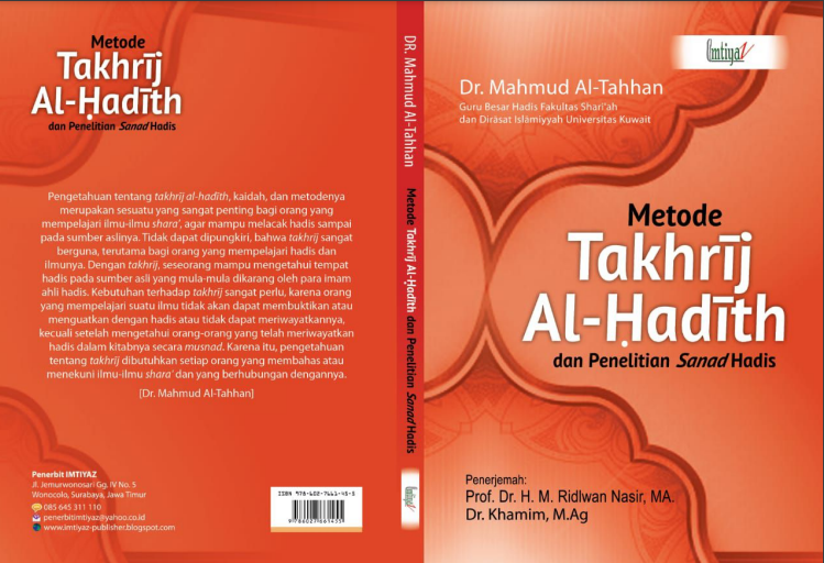 METODE TAKHRIJ AL HADITH